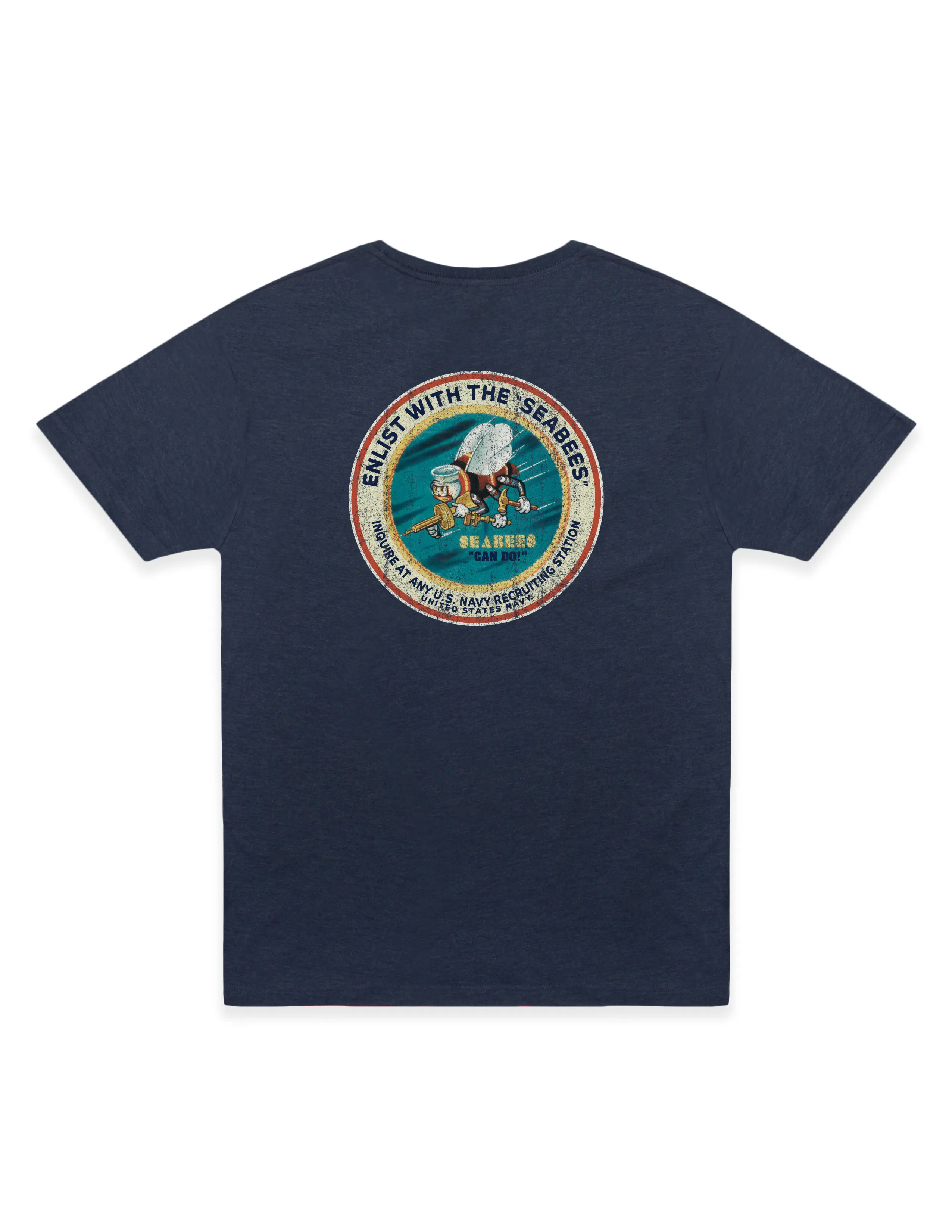 America's Navy® Enlist with the SEABEES! Tee | Officially Licensed