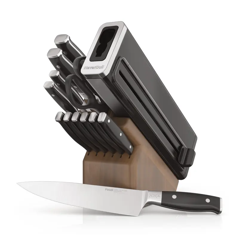 Ninja™ Foodi™ NeverDull™ Premium Knife System 13 Piece Set - Wood Series