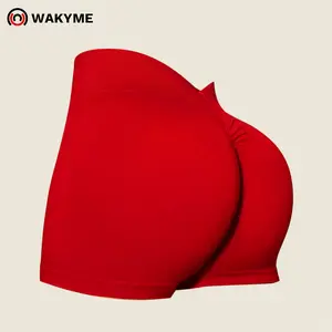 Women’s High Waisted Yoga Shorts Tummy Control Slim Fit Workout Gym Fitness Activewear