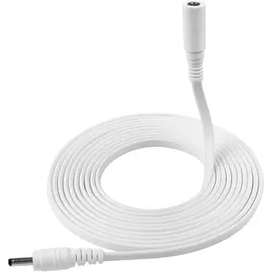 Power Extension Cord for Alexa Echo Dot 3rd Gen/Dot 4th Generation/Show 5, 10ft Long Flat Charger Cable