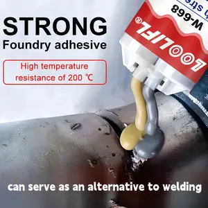 Metal Repair Glue, 1.76oz Waterproof Epoxy Casting Glue, Strongest Metal Welding Liquid Filler, Suitable for Stainless Steel