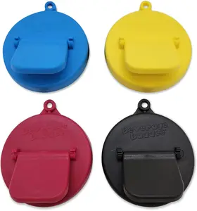 Can Cover - Best Can Cover For Standard Size Soda/Beer/Energy Drink Cans - Made In The USA - BPA-PCB Free - 4 pack (Asst Colors)