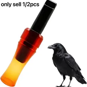 Portable Crow Luring Whistle,for Outdoor, with Realistic Sound Imitation Bird Entrapping Whistle Outdoor Hunting Ideal Gift for Newcomers Nature Enthusiasts, for Outdoor, Beginners, Professional Tools