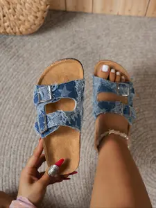 Women's Teneriffa Sandals, Casual Beach Sandals, Multiple Colors Available, Fashionable One Band, Soft Sole, Comfortable Casual Shoes, Perfect Gift