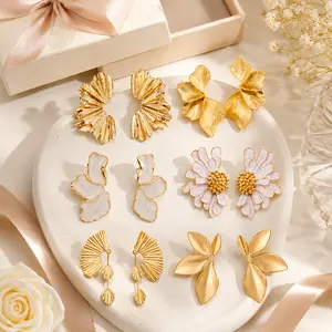 Earrings, Fashionable Jewelry Accessories for Women & Girls, Trendy All-match & Exquisite Jewelry for Birthday Gift, Dangle Earrings Set