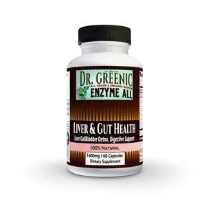 DR. GREENIC ENZYME ALL 1400MG with TUDCA, Ox Bile & 12 Digestive Enzymes