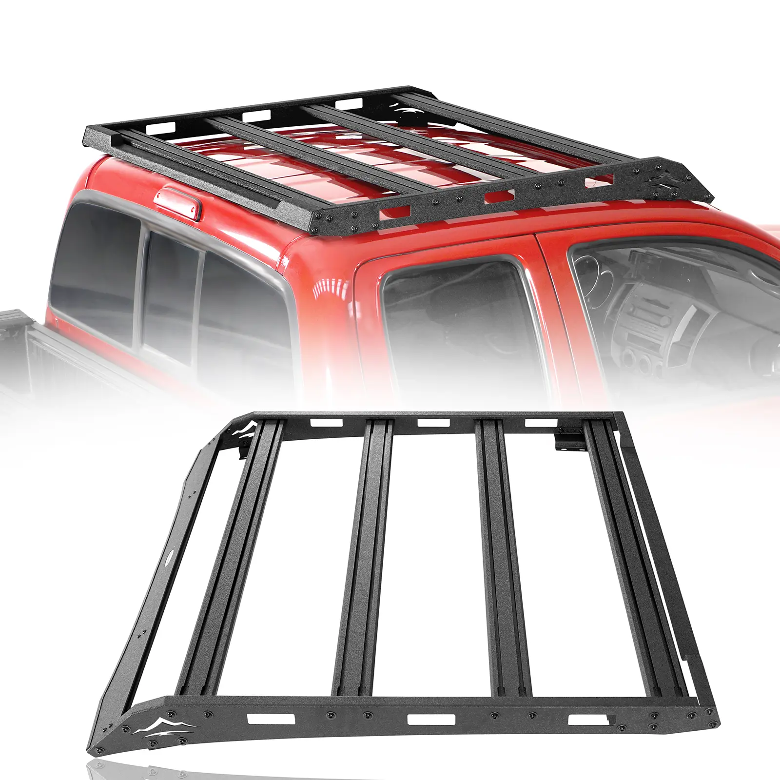 Hooke Road Aluminum Roof Rack Cargo Rack For 2005-2023 Toyota Tacoma Access Cab Truck Rack Car Accessory