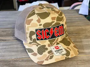 Sic Em Georgia Heavy Metal Richardson 112 SnapBack Cap