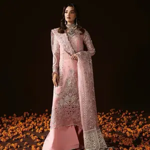 Elegant Pink Chiffon Suit Elegant Pink Chiffon Suit
