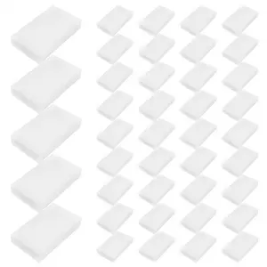 Magic Cleaning Sponges Eraser, Household Sponge Eraser Cleaner Foam Cleaning for Kitchen, Furniture, Car, Leathe (50 Pack)