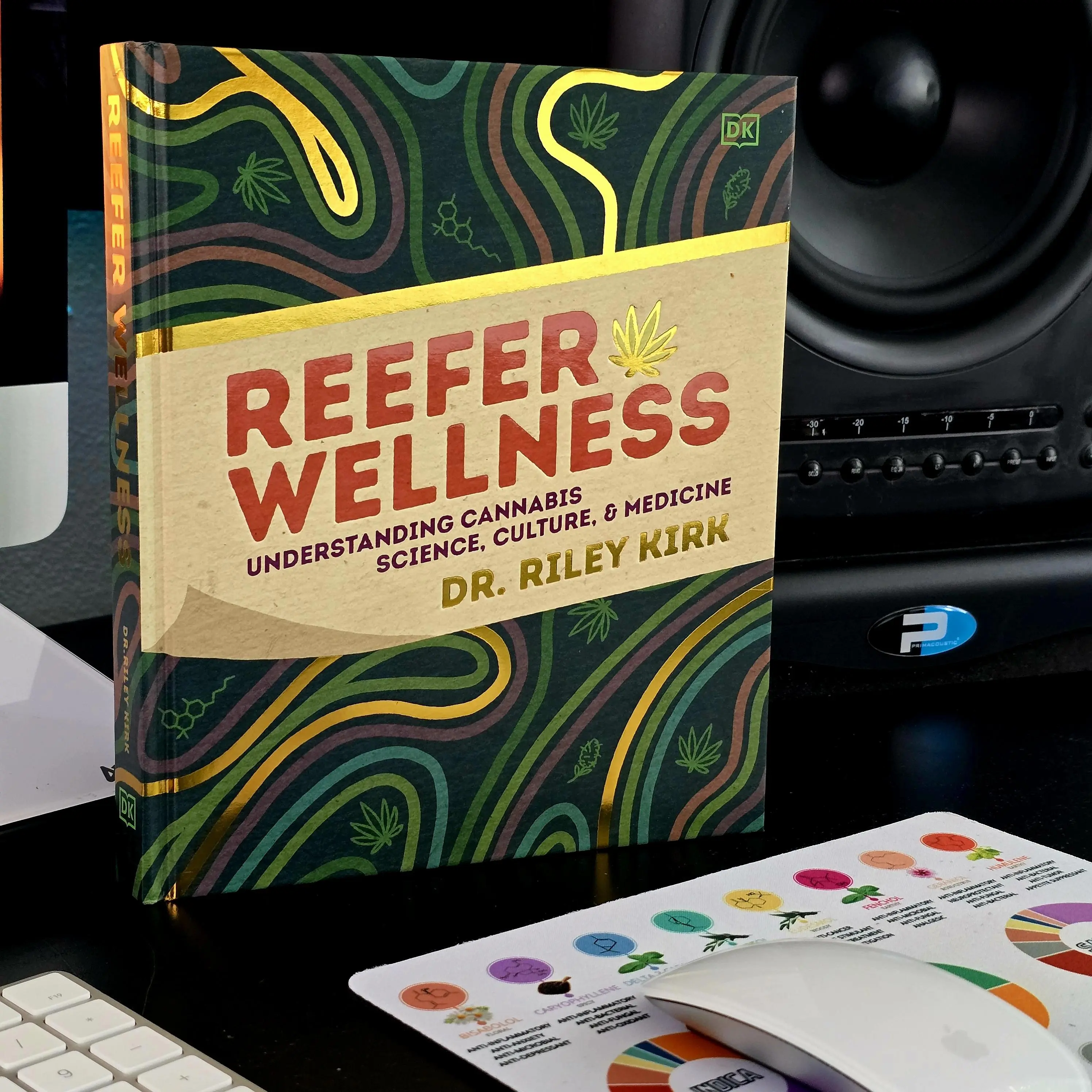 Reefer Wellness by Dr Riley Kirk - Science Based Plant Wellness Guide with 30 Day Digital Concierge Access & Full Color Illustrations
