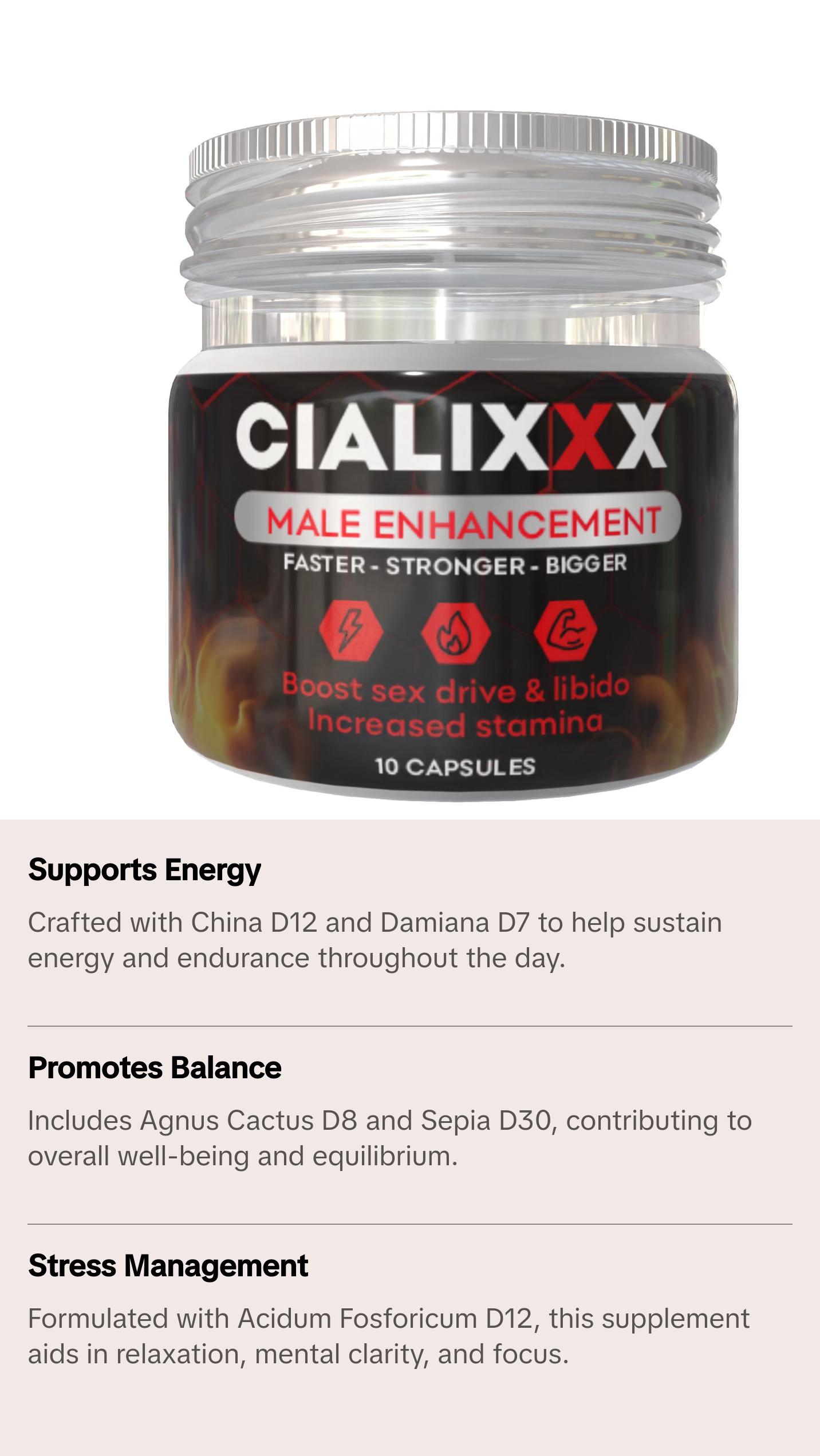 CIALIX – Advanced Vitality & Wellness Formula