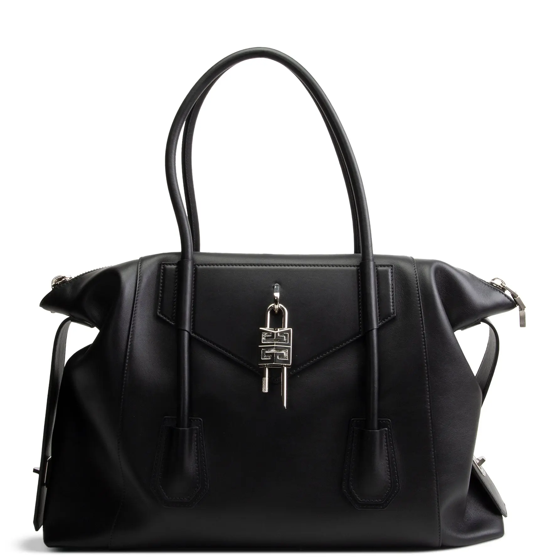 Pre-owned GIVENCHY Goatskin Leather Tote Bags Soft Antigona Duffle