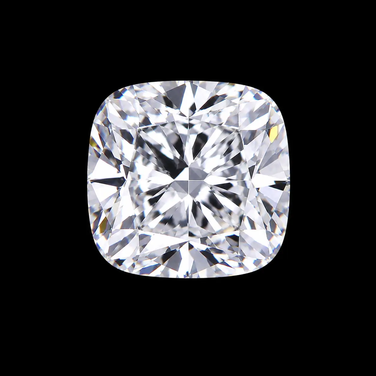 4CT Cushion Cut Moissanite – GRA Certified Default 9.0mm