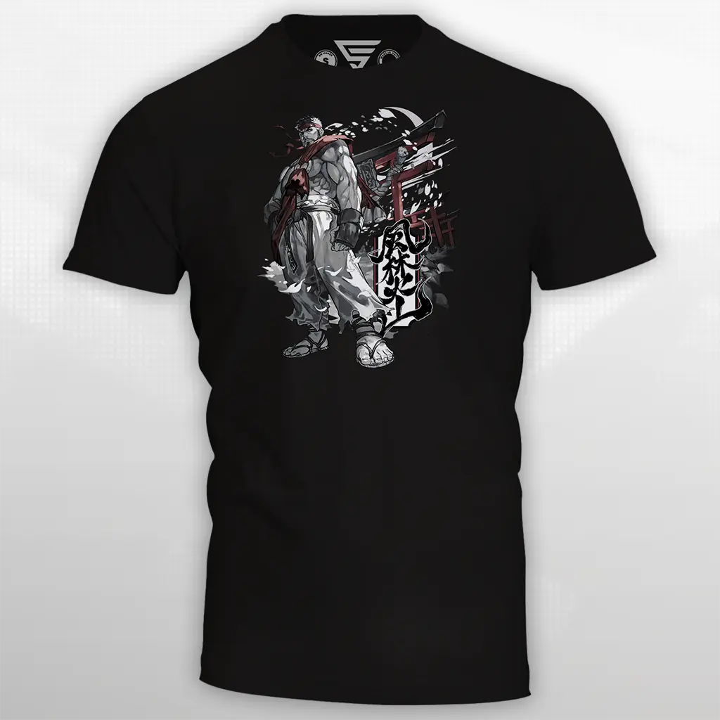 Street Fighter Ryu Tshirt  Officially Licensed Casual Men's Tee