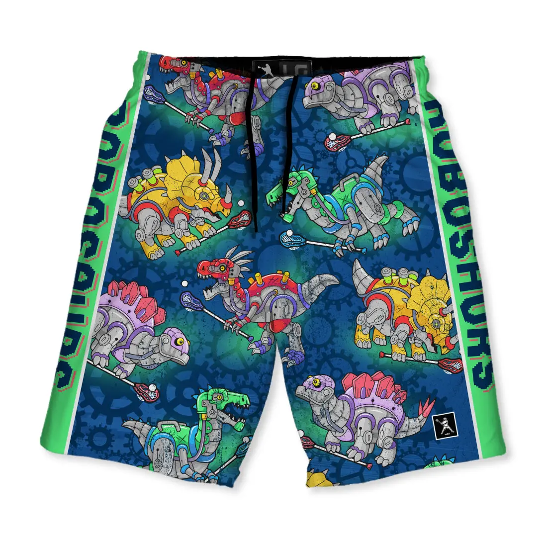 Sporty Lacrosse Shorts with Athletic Fit, Lightweight Quick-Drying Performance Fabric for Training and Practice, Sporty Sports Shorts