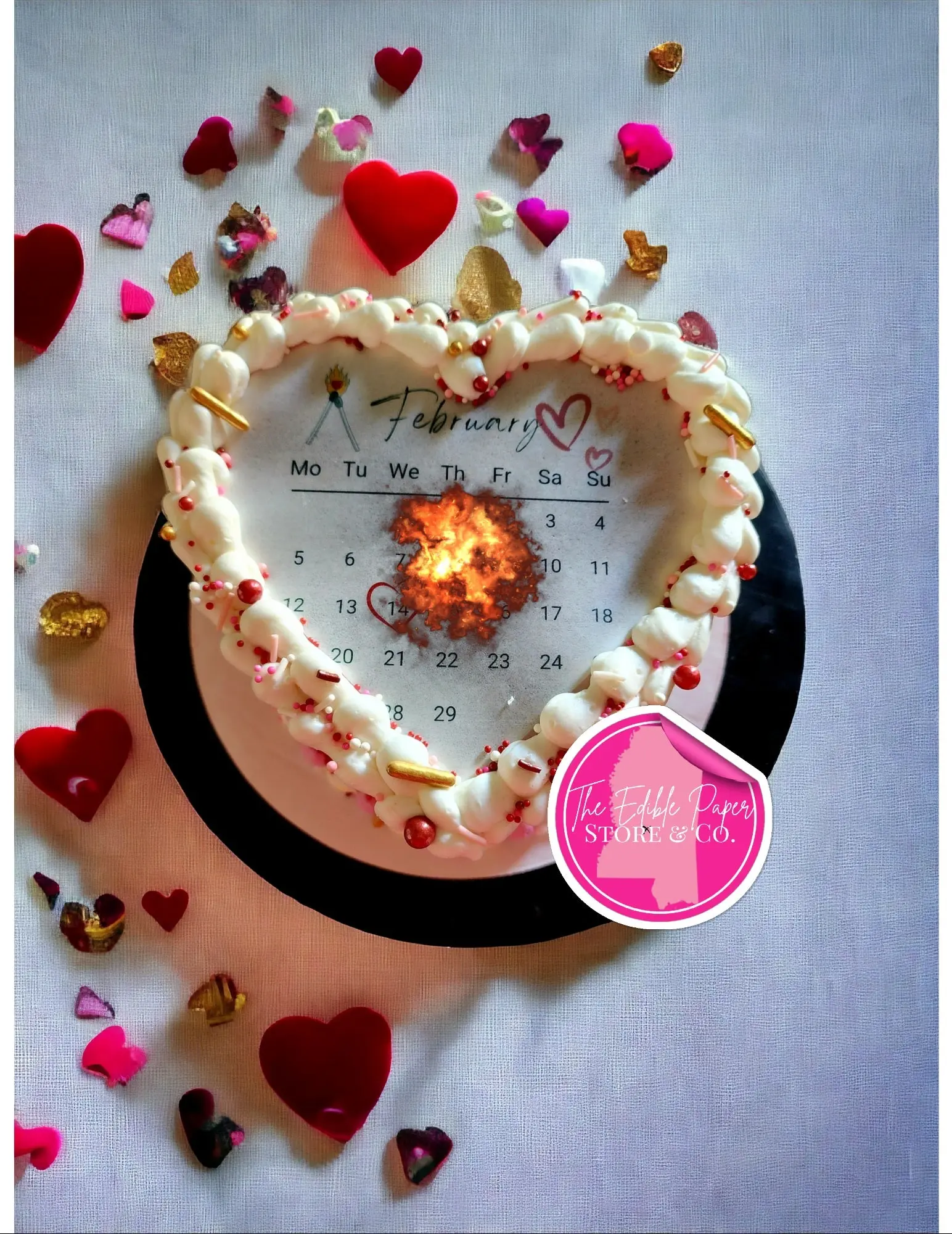 Burn Paper for Burn Away Images for Cakes 8x10