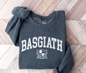 Vintage Basgiath War College Sweatshirt, Fourth Wing Sweatshirt, Violet Sorrengail, Bookish Sweatshirt, Xaden Riorson, Fantasy Book Dragon