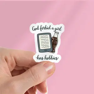 Bookish Kindle Sticker