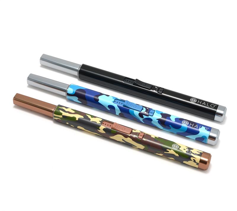 HALO Set of 3 Rechargeable Lighter Wands with Gift Boxes