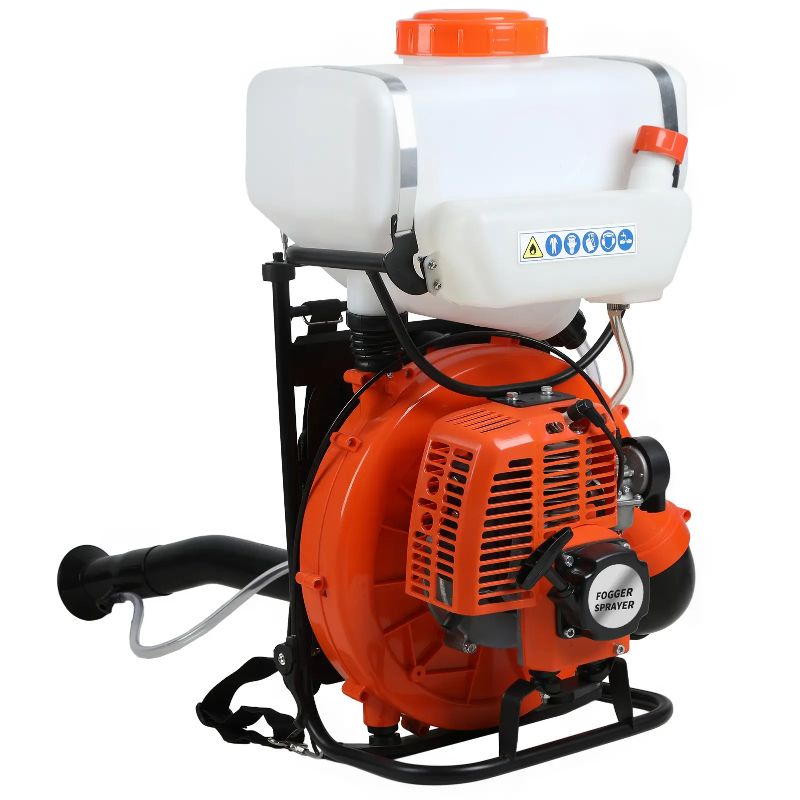 Outdoor Gas-Powered Insect Control Sprayer, 43CC Powerful Engine, 20L Tank, 39-Foot Large Spray Range, Efficient Operation for Fleas, Ticks, Farms, Gardening