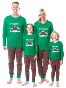 Peanuts Christmas Home For The Holidays 2 Piece Long Sleeve Pajama Set