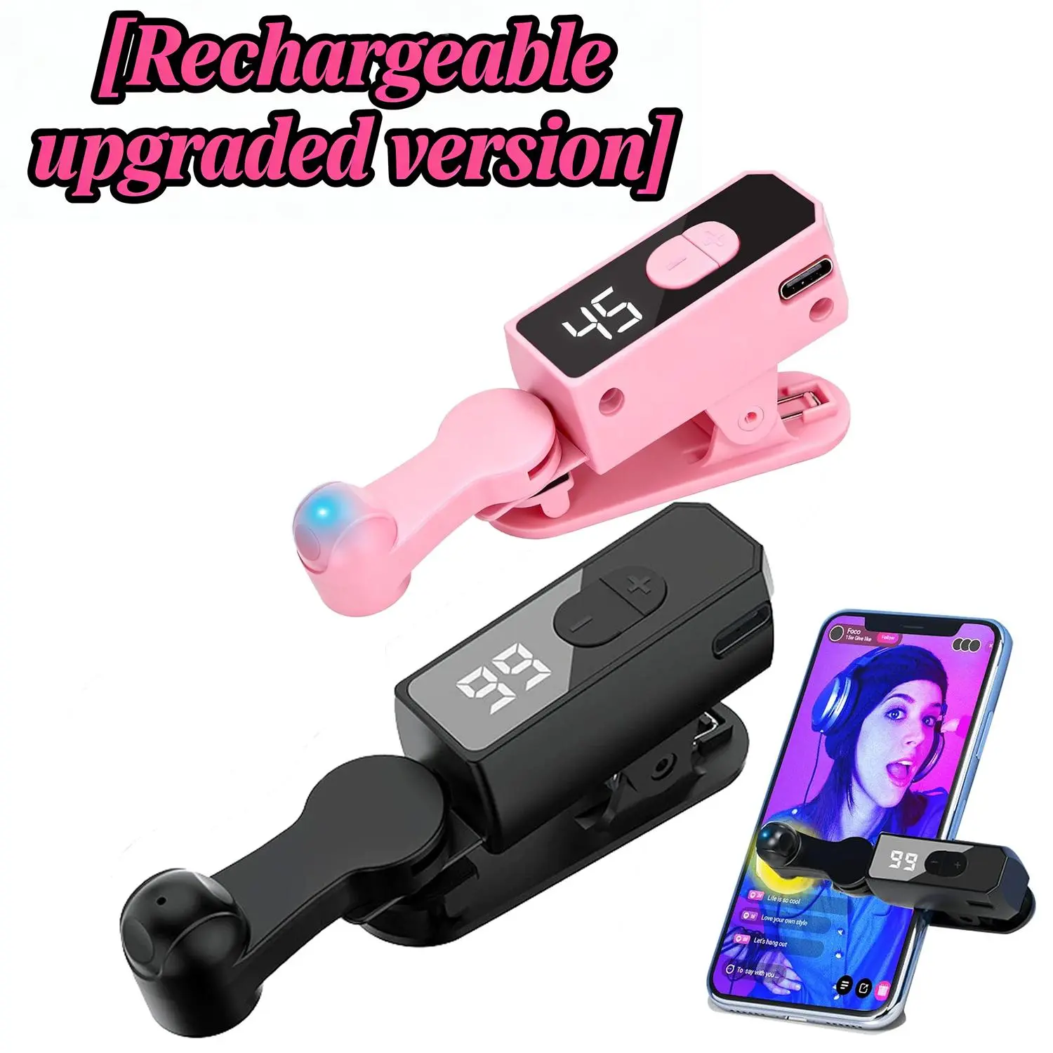 Upgraded Rechargeable Version Automatic Clicker Auto Clicker Speed Tool ...