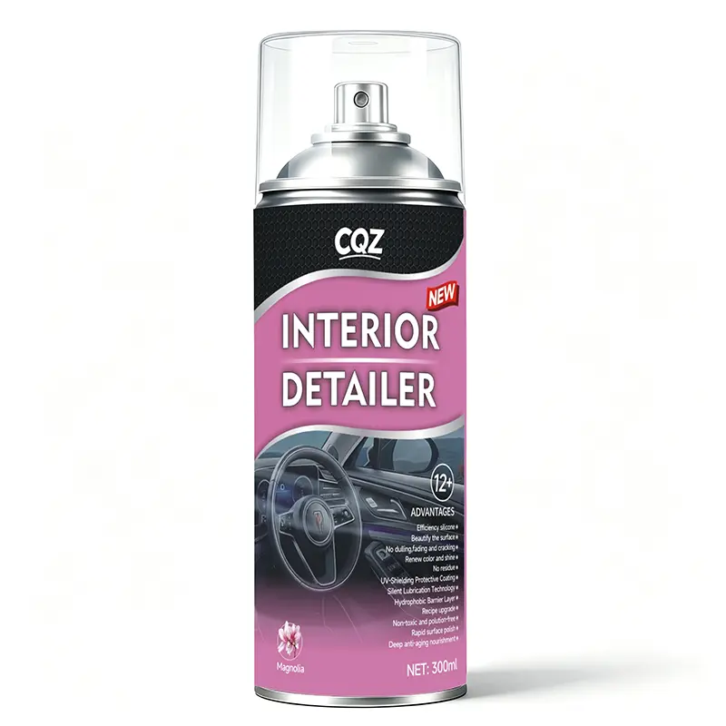 CQZ Detailer - Ultimate Protection for Vinyl, Rubber, and Plastic Surfaces Car Interior Detailer and Protectant, waterless Spray Wax:Plastic, Rubber, Leather Cleaner for Car lnteriors&Exteriors、Quick Detailer、Automotive Care、Durable Protection Glossy