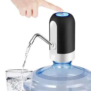 Father's Day Gifts, Electric Water Bottle Pump, Usb Rechargeable Automatic Dispenser, Portable Water Bottle Pump for Camping & Travel, Boyfriend Gift, Drinking Dispenser, Small Kitchen Gadgets