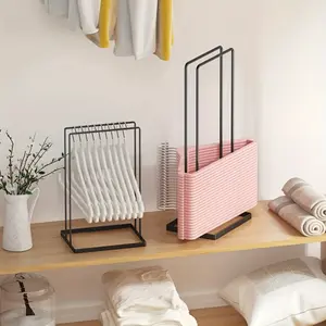 3PCS Large Capacity Stainless Steel Hanger Organizers, Modern Wall Mounted Vertical Clothes Rack with Detachable Heavy Duty Metal Design, Durable Easy Assembly Storage Solution for Closet and Laundry Room