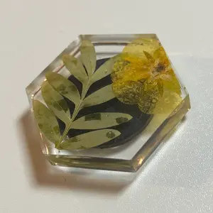Limited edition pressed PNW wildflower magnet