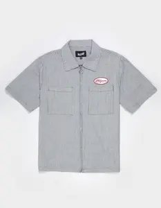 WELCOME SKATEBOARDS Garage Mens Zip-Up Shirt