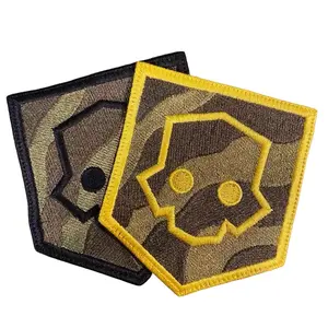 Viper Commandos Embroidered Patch, Iron On, Sew On, Hook Backing, 3.39" x 3.88" Backpacks Fan Gamer Collectible Durable Stitching Bold Colors