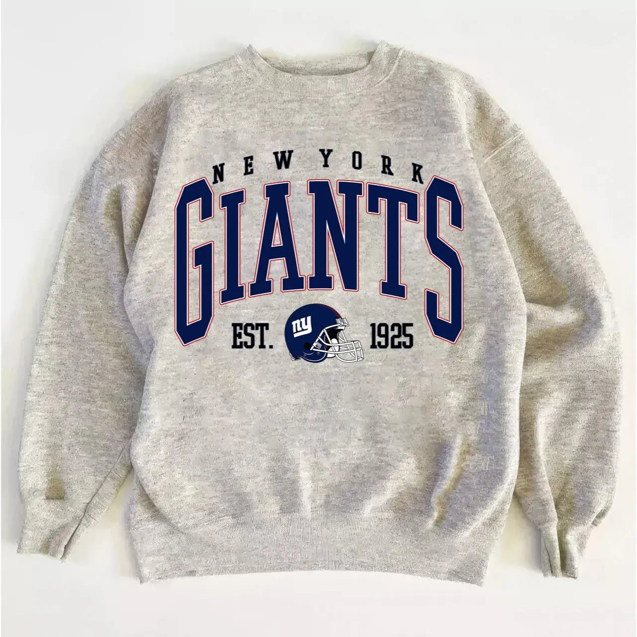 Giants Retro Sweatshirt, Football Fan Crewneck Shirt for Game Day