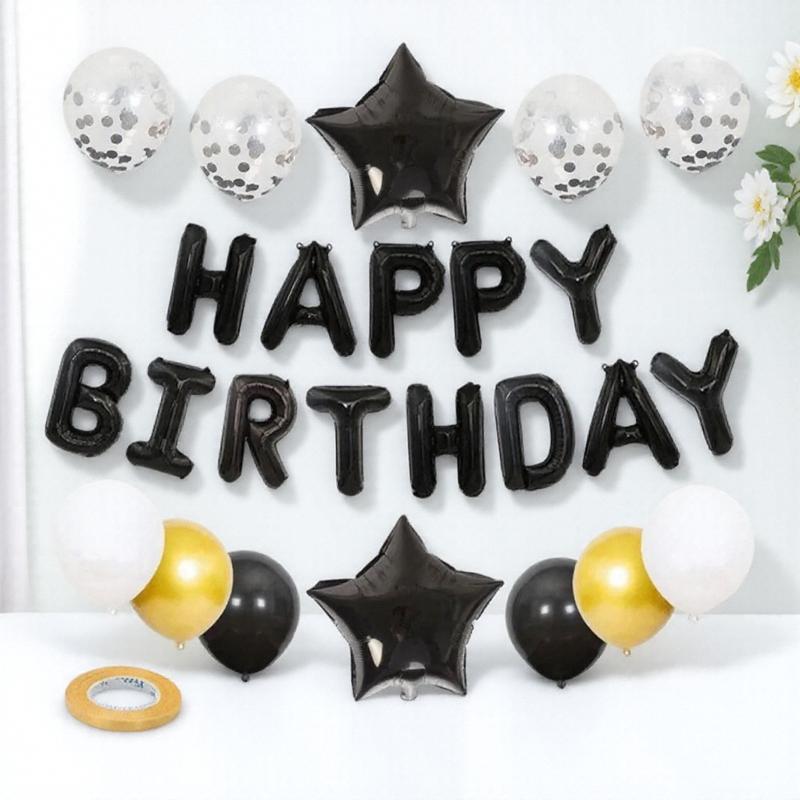 Birthday Party Decoration Set, Spiderman Theme Balloons, Eco-Friendly Recyclable Material, Universal for Adults and Kids, Multi-Scene Use, DIY Party Supplies, Halloween