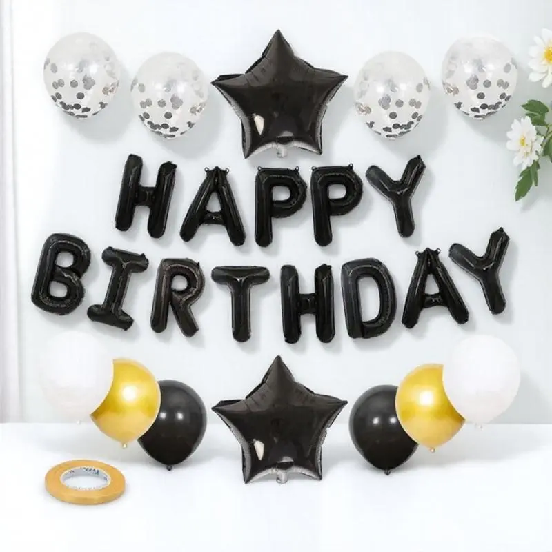 Birthday Party Decoration Set, Spiderman Theme Balloons, Eco-Friendly Recyclable Material, Universal for Adults and Kids, Multi-Scene Use, DIY Party Supplies, Halloween