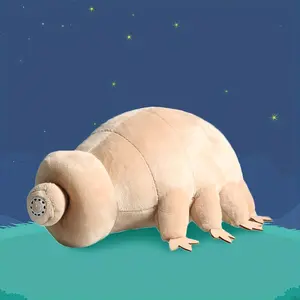 Tardigrade Plush Toy, Water Bear Design Plush Doll, Soft and Adorable Companion Doll, Gift for Her, Men's Gift, Stuffed Animal