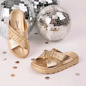 Vizzano Women's Comfort Wedge Fashion Sandals for a Stylish Yet Relaxed Look Girl Walking Shoes Footwear Summer Design Active sandalias  femininas woman sandal lightweight design