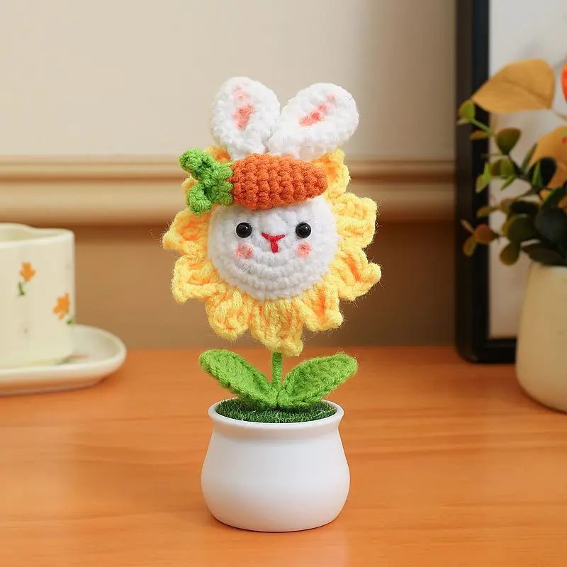 Weave a white rabbit