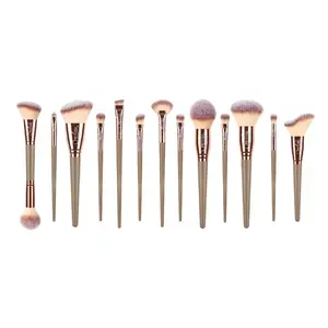 12-Piece Fearless Brush Set – Premium Vegan Makeup Brushes with Travel Organizer for Flawless Application