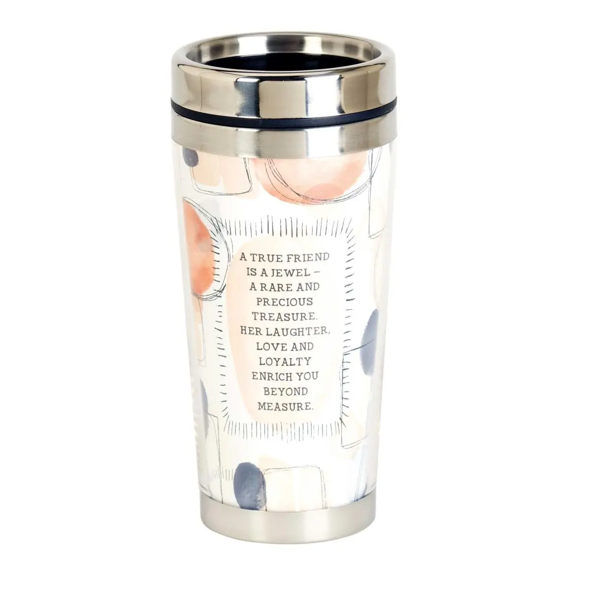 Dicksons SSMUG-329 16 oz Unisex A True Friend Is Travel Mug, Multi Color - One Size