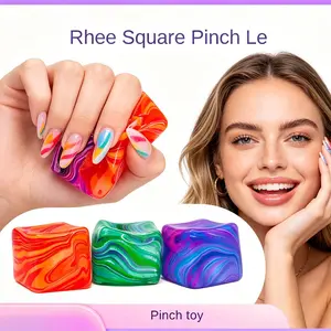 Satisfying ASMR Texture! Marbled Maltose Squeeze Toy - The Ultimate Handheld Sensory Experience.