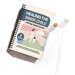 Healing the Inner Child 30-Day Psychological Growth Notebook, Cross-Border in Stock, Personal Development Journal, Mental Health Tool