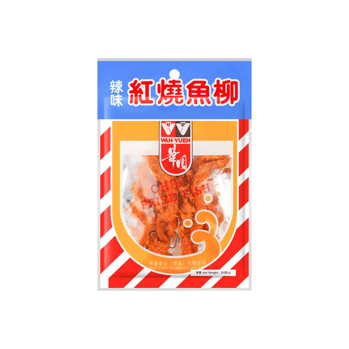 HUA YUAN Chili Fried Fish, 1.05oz