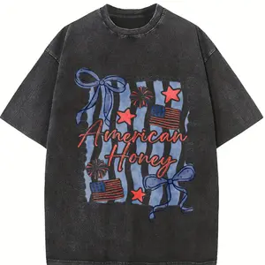 American Honey Coquette 4th Of July T Shirt, Girly Memorial Day T Shirt, Vintage Usa T Shirt, Independence Day T Shirt, Land Of The Free, Merica 4th Of July T Shirt, 4th Of July Outfits For Women, 4th Of July, 4th Of July Shirt, 4th Of July Shirt Unisex..