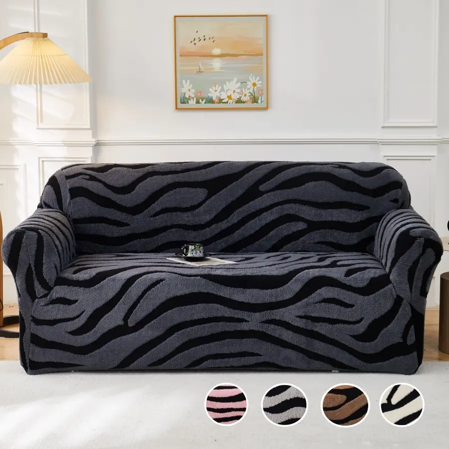 Pet-Friendly Sofa Cover, Dual Sofa Slipcover, Anti-Dirty & Dustproof Fabric, Reusable Winter Thickened Design, Fits 1/2/3/4/l-Shaped Sofas, Couch Sofa Protector, Washable Sofa Protector, Washable Couch Covers, Washable Furniture Protectors
