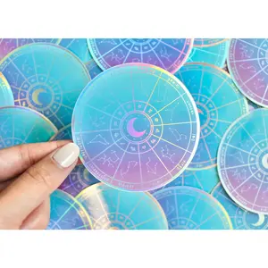 Galloree Designs LLC - Zodiac Wheel Sticker, Zodiac Sticker, Zodiac Stickers