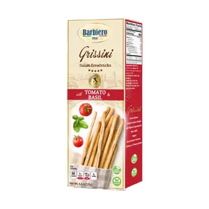 Barbiero Grissini Italian Breadsticks Tomato and Basil  125g