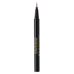 Fine Bristle Tip Pen - Mocha Blonde by Arches and Halos for Women - 0.02 oz Eyebrow Pen