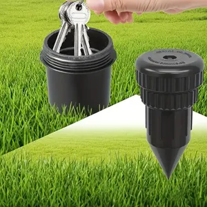 Garden Key Hider, Realistic Underground Watering Can Key Safe, Garden Accessories, High-Quality Plastic Material, No Battery Required, Ideal for Outdoor Security